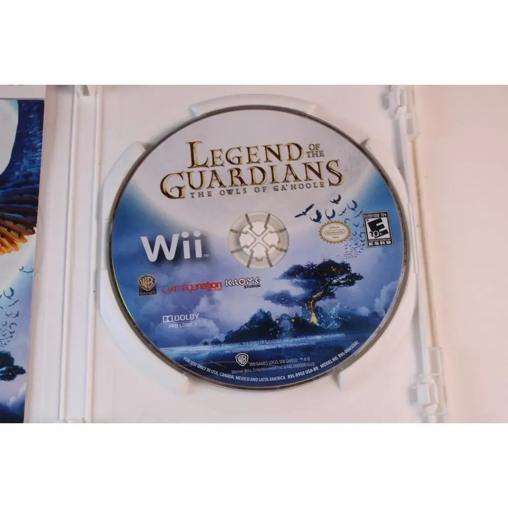 Legend of the Guardians: The Owls of Ga'Hoole (Nintendo Wii, 2010) Complete